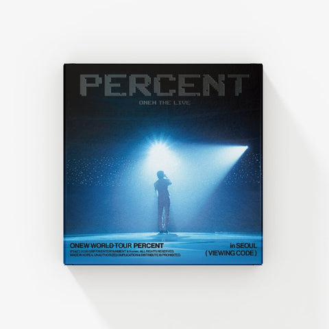 ONEW - 2025-26 ONEW WORLD TOUR [ONEW THE LIVE : PERCENT (%)] - Baro7 Best Kpop Store