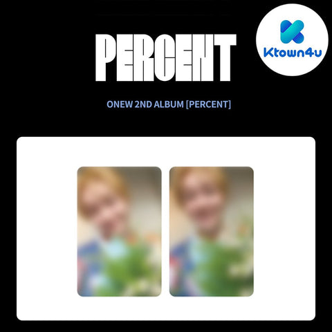 ONEW - 2nd Album [PERCENT] PERCENT Ver. / GIFT - Baro7 Best Kpop Store