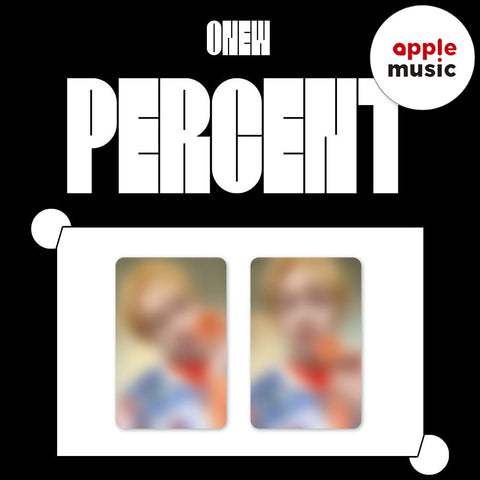 ONEW - 2nd Album [PERCENT] PERCENT Ver. / GIFT - Baro7 Best Kpop Store