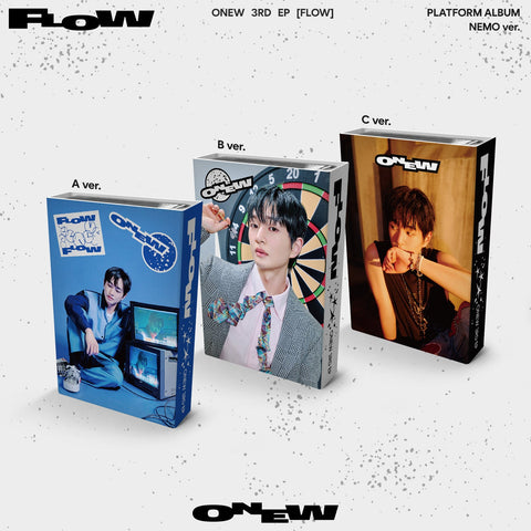 ONEW - 3rd Mini Album [FLOW] NEMO Ver. - Barowave Best Kpop Store