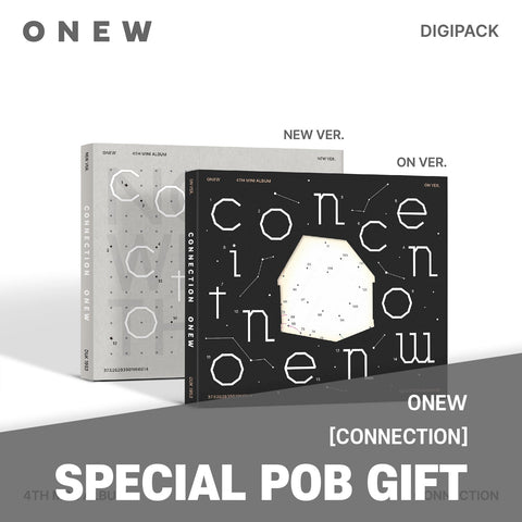 ONEW - 4th Mini Album [CONNECTION] Digipack Ver. / GIFT - Baro7 Best Kpop Store