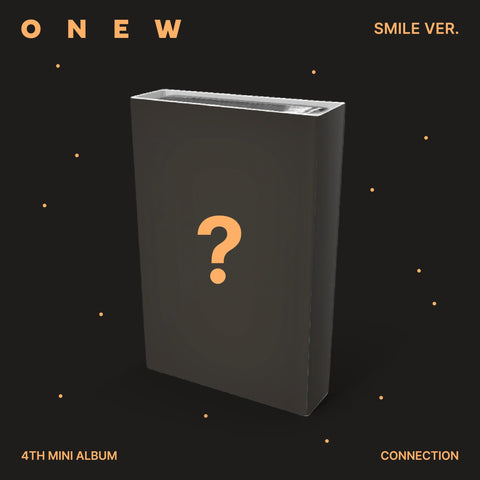 ONEW - 4th Mini Album [CONNECTION] SMILE Ver. - Baro7 Best Kpop Store