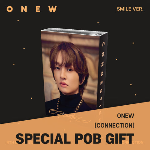 ONEW - 4th Mini Album [CONNECTION] SMILE Ver. / GIFT - Baro7 Best Kpop Store