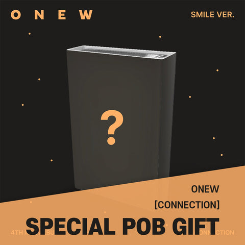 ONEW - 4th Mini Album [CONNECTION] SMILE Ver. / GIFT - Baro7 Best Kpop Store