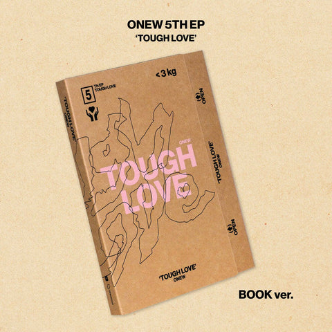 ONEW - 5th Mini Album [TOUGH LOVE] BOOK Ver. - Baro7 Best Kpop Store
