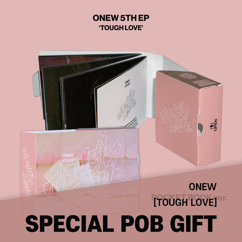 ONEW - 5th Mini Album [TOUGH LOVE] POCKET BOOK Ver. / GIFT - Baro7 Best Kpop Store