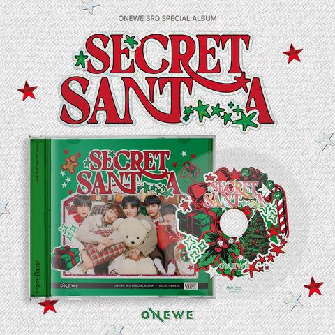 ONEWE - 3rd Special Album [SECRET SANTA] - Baro7 Best Kpop Store