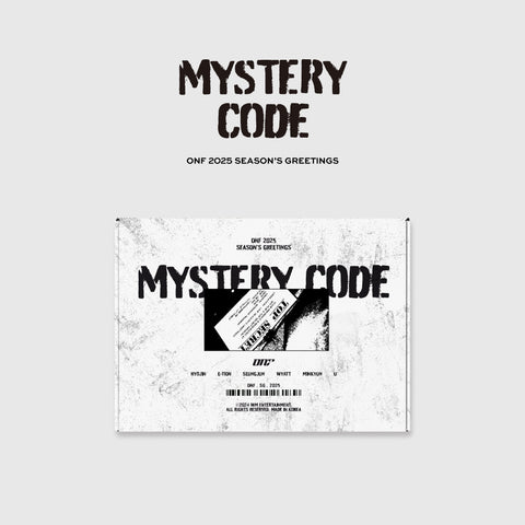 ONF - 2025 SEASON'S GREETINGS [MYSTERY CODE] / GIFT - Baro7 Best Kpop Store