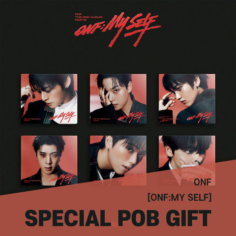 ONF - 2nd Album Part.2 [ONF:MY SELF] DIGIPACK Ver. / GIFT - Baro7 Best Kpop Store