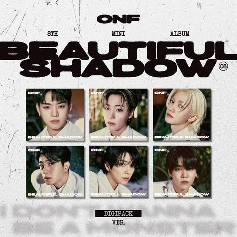 ONF - 8TH MINI ALBUM [BEAUTIFUL SHADOW] DIGIPACK - KPOPHERO