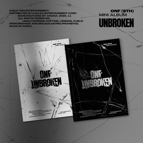 ONF - 9th Mini Album [UNBROKEN] / GIFT - Baro7 Best Kpop Store