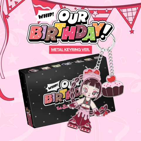 OURBIRTHDAY - 1st Single Album [Our Birthday] METAL KEYRING Ver. - Baro7 Best Kpop Store