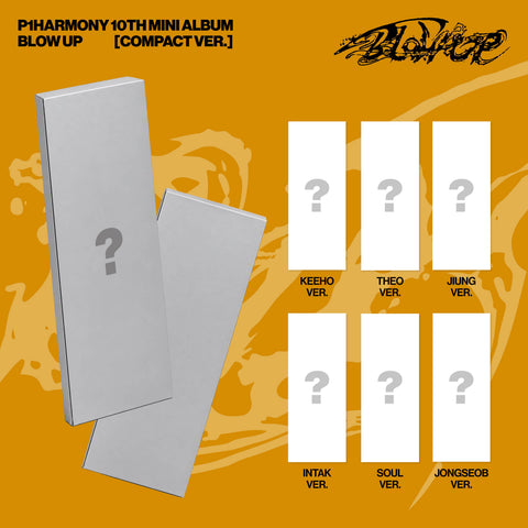 P1Harmony - 10th Mini Album [BLOW UP] Compact Ver. - Baro7 Best Kpop Store