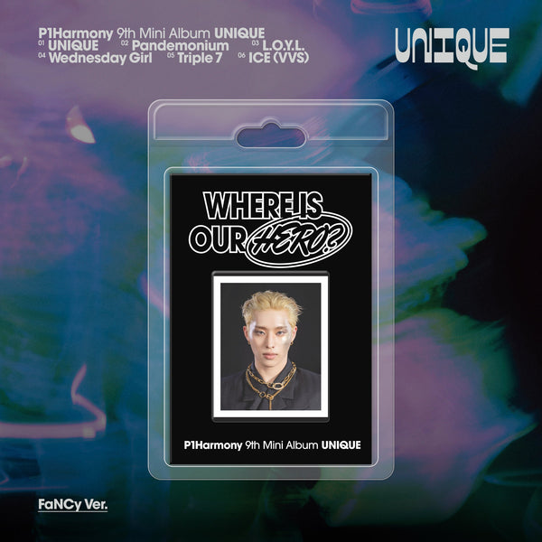 SET] P1Harmony - 9th Mini Album [UNIQUE] FaNCy Ver. - Baro7 Best
