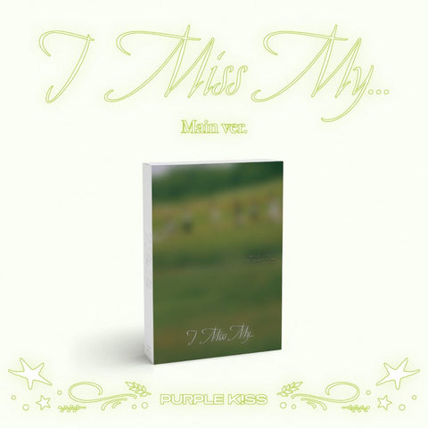 PURPLE KISS - 2nd Single Album [I Miss My...] MAIN Ver. - Baro7 Best Kpop Store