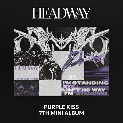 PURPLE KISS - 7th Mini Album [HEADWAY] Standard Ver. - Baro7 Best Kpop Store