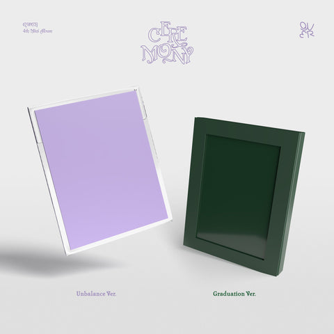 QWER - 4th Mini Album [CEREMONY] - Baro7 Best Kpop Store