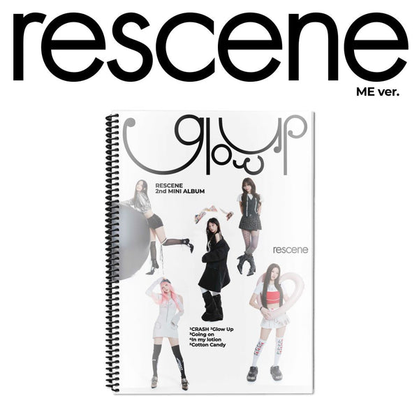 RESCENE Glow Up アルバム3形態セット rescene-2nd-mini-album-glow-up