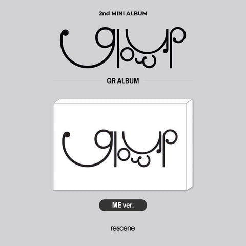 RESCENE - 2nd Mini Album [Glow Up] QR Ver. (ME Ver.) - Baro7 Best Kpop Store