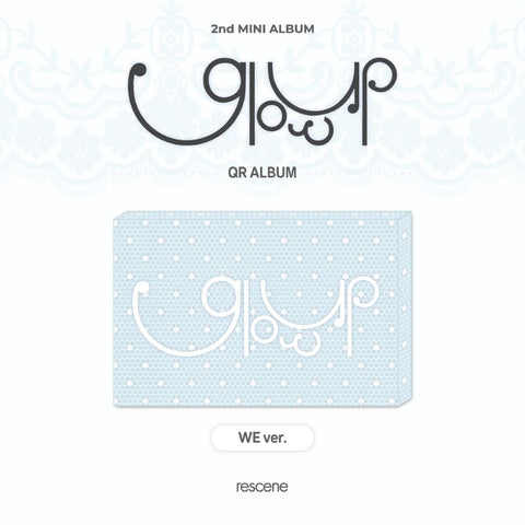 RESCENE - 2nd Mini Album [Glow Up] QR Ver. (WE Ver.) - Baro7 Best Kpop Store