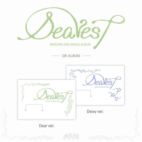 RESCENE - 2nd Single Album [Dearest] QR Ver. / GIFT - Baro7 Best Kpop Store