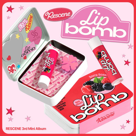RESCENE - 3rd Mini Album [lip bomb] lip balm Ver. - Baro7 Best Kpop Store