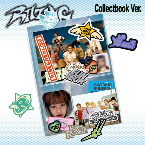 RIIZE - 1st Mini Album [RIIZING] Collect Book Ver. - KPOPHERO