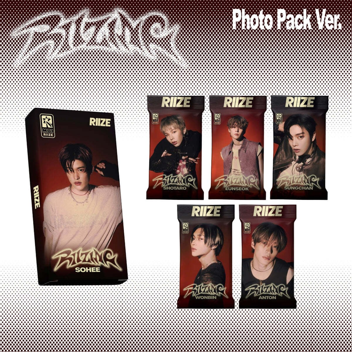 RIIZE - 1st Mini Album [RIIZING] Photo Pack Ver. (Smart Album