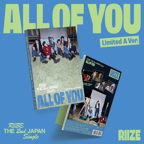 RIIZE - Japan 2nd Single Album [All of You] Limited A Ver. - Baro7 Best Kpop Store