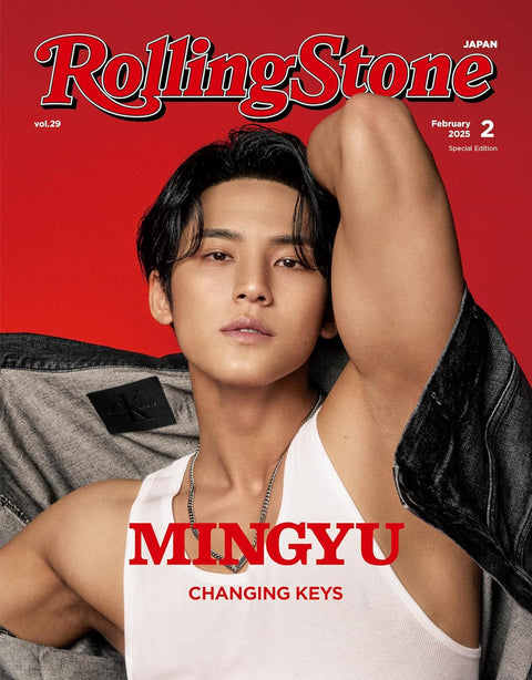 Rolling Stone Japan - [2025, February] - Cover : SEVENTEEN MINGYU - Baro7 Best Kpop Store