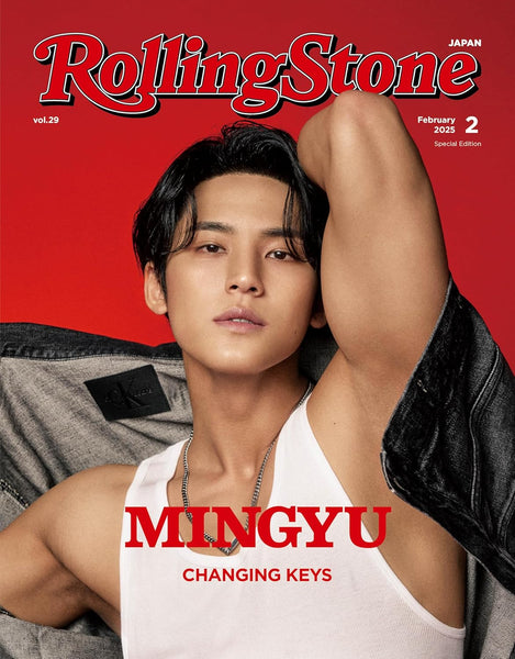 Rolling Stone Japan - [2025, February] - Cover : SEVENTEEN MINGYU
