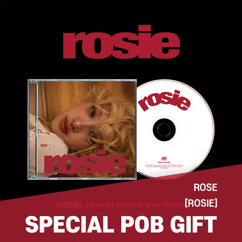 ROSÉ - 1st Studio Album [rosie] JEWEL Ver. / GIFT - Baro7 Best Kpop Store