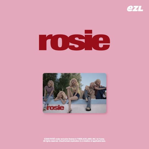 ROSÉ - [rosie] EZL Transportation Card (Korea) B Ver. - Baro7 Best Kpop Store