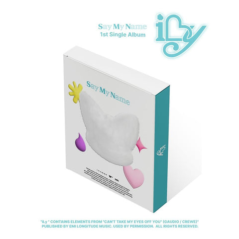 SAY MY NAME - 1st Single Album [iLy] HOLDER Ver. - Baro7 Best Kpop Store