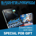 S.COUPS X MINGYU (SEVENTEEN) - 1st Mini Album [HYPE VIBES] Standard Ver. / GIFT - Baro7 Best Kpop Store