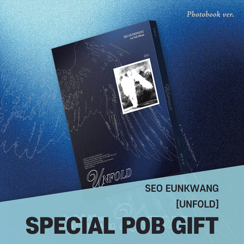 SEO EUNKWANG - 1st Full Album [UNFOLD] Photobook Ver. / GIFT - Baro7 Best Kpop Store
