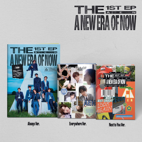 [SET] AEN - The 1st EP [A NEW ERA OF NOW] - Baro7 Best Kpop Store