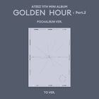 [SET] ATEEZ - 11th Mini Album [GOLDEN HOUR Part.2] POCAALBUM Ver. - Baro7 Best Kpop Store