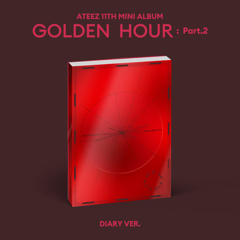 [SET] ATEEZ - 11th Mini Album [GOLDEN HOUR : Part.2] Standard Ver. - Baro7 Best Kpop Store