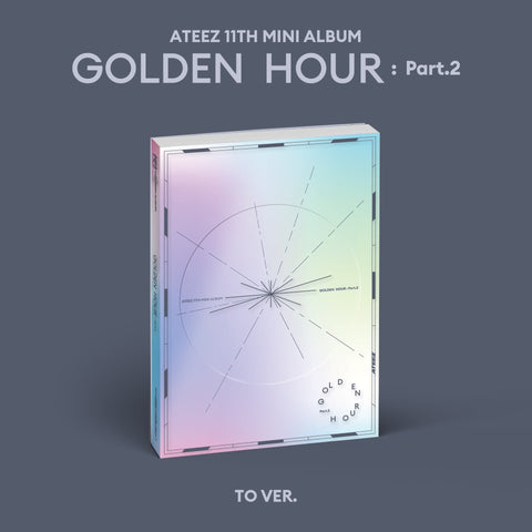 [SET] ATEEZ - 11th Mini Album [GOLDEN HOUR : Part.2] Standard Ver. / GIFT - Baro7 Best Kpop Store