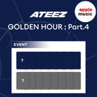 [SET] ATEEZ - [GOLDEN HOUR : Part.4] / GIFT - Baro7 Best Kpop Store