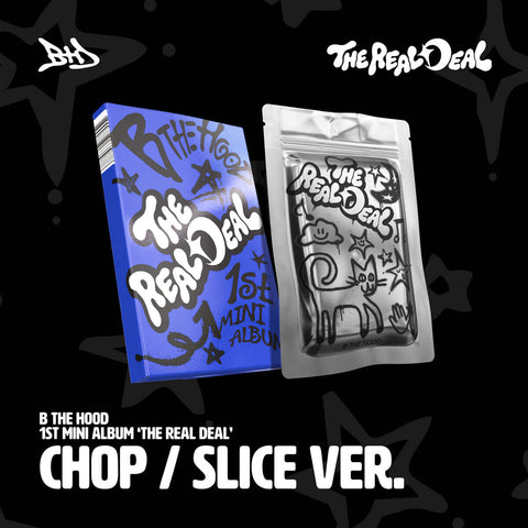 [SET] B THE HOOD - 1st Mini Album [THE REAL DEAL] - Baro7 Best Kpop Store