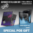 [SET] BABYMONSTER - 1st Full Album [DRIP] ZIP LOCK Ver. + BINDER Ver. / GIFT - Baro7 Best Kpop Store