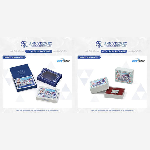 [SET] BLUE ARCHIVE 4.5th ANNIVERASARY OST - CD+KIT ALBUM PACKAGE - Baro7 Best Kpop Store