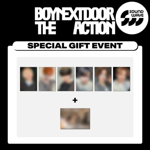 [SET] BOYNEXTDOOR - 5th EP [The Action] Frame Ver. / GIFT - Baro7 Best Kpop Store