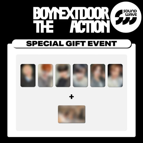 [SET] BOYNEXTDOOR - 5th EP [The Action] Standard Ver. / GIFT - Baro7 Best Kpop Store