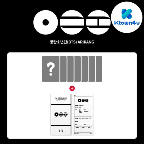 [SET] BTS - [ARIRANG] Photobook Ver. + Living Legend Ver. + Weverse Albums Ver. / GIFT - Baro7 Best Kpop Store