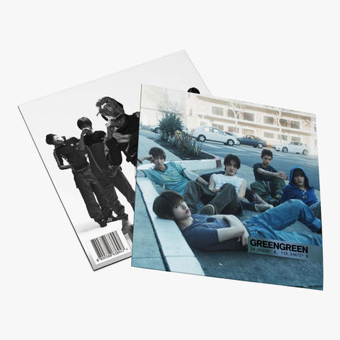 [SET] CORTIS - 2nd EP [GREENGREEN_playextended] Vinyl Ver. - Baro7 Best Kpop Store