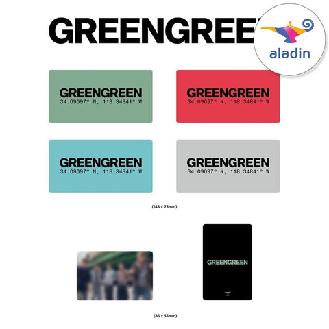 [SET] CORTIS - 2nd EP [GREENGREEN] Weverse Albums Ver. / GIFT - Baro7 Best Kpop Store