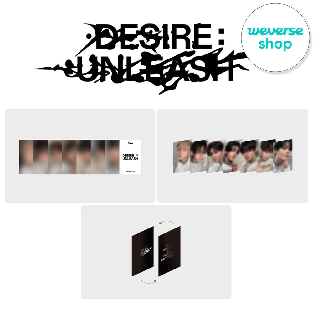 SET] ENHYPEN - 6th Mini Album [DESIRE : UNLEASH] ENGENE Ver